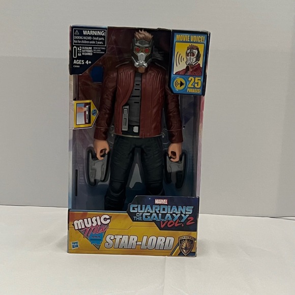 Marvel Guardians of the Galaxy Vol. 2‎ Star-Lord Music Voice Action Figure - Picture 1 of 6